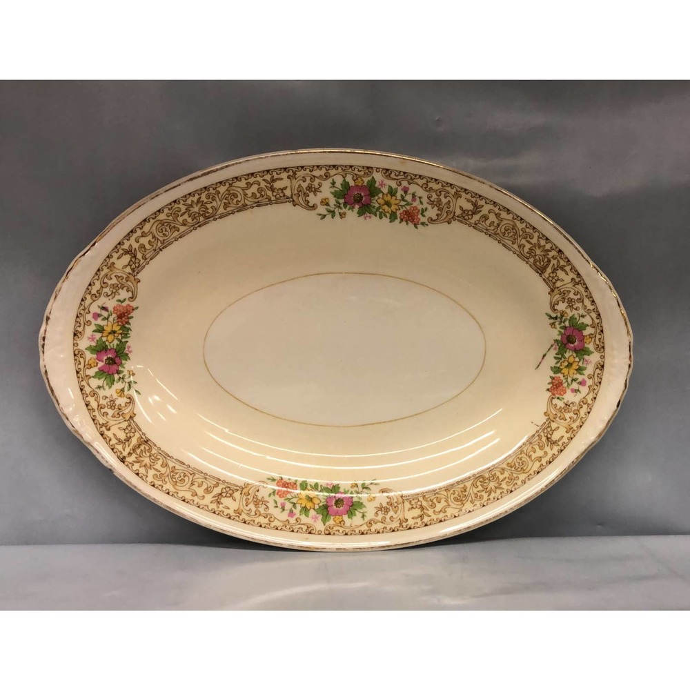 VTG Homer Laughlin Eggshell Nautilus Salad Plates Decorative Plate,Kitchen Decor